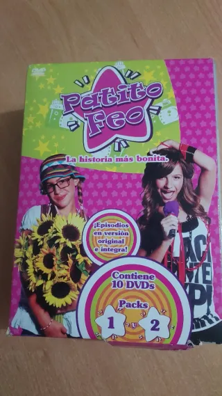 Pack 10 DVDs Patito Feo