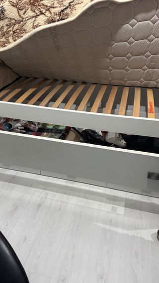 Cama nido con cajones