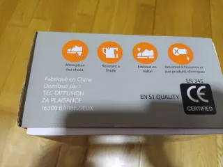 Zapatos de seguridad hombre TEC DIFFUSION