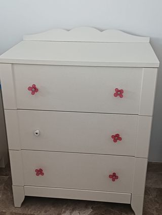 Aparador blanco 70x41.5x86 cm