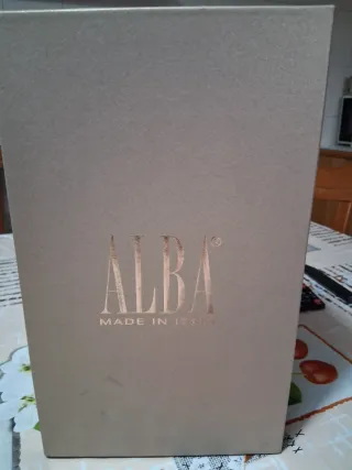 Sandali Alba neri con strass