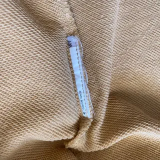 Chaqueta Kappa Vintage Banda Lateral Beige