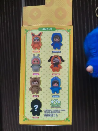 Llavero Blind Box Labubu Naruto - Sasuke Uchiha