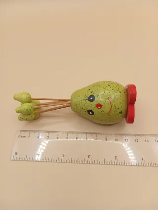 Porta stuzzicadenti a forma di pera