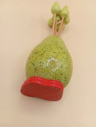 Porta stuzzicadenti a forma di pera