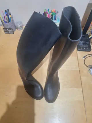 Botas de agua negras