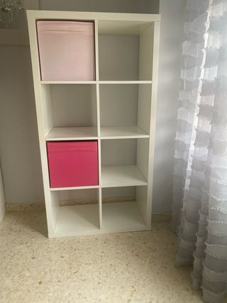 Estantería blanca IKEA