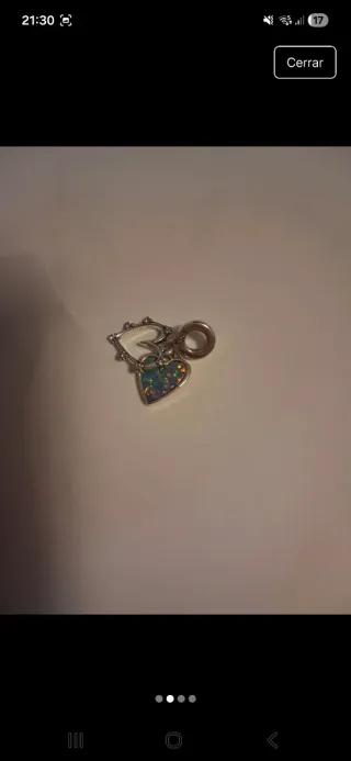 Colgante Corazón Plata de Ley