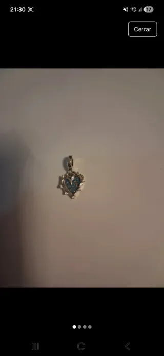 Colgante Corazón Plata de Ley