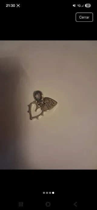 Colgante Corazón Plata de Ley