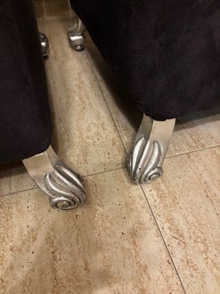 Sillas de diseño forradas en ante