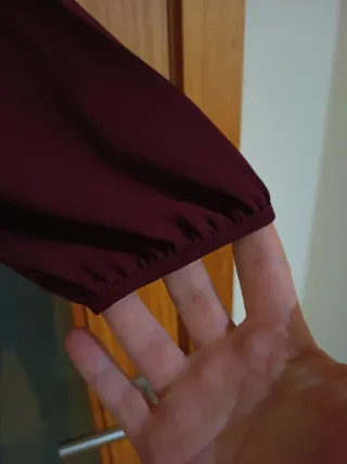 Blusa Atmosphere Vermelha Manga Comprida