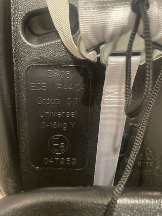 Silla coche grupo 0-I (0-18kg)