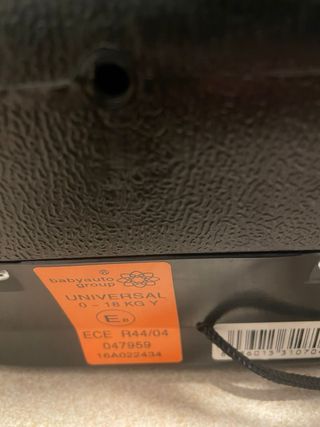 Silla coche grupo 0-I (0-18kg)