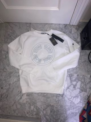 Jersey Stone Island Blanco