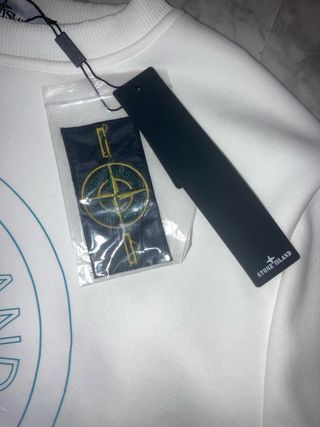 Jersey Stone Island Blanco