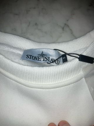Jersey Stone Island Blanco