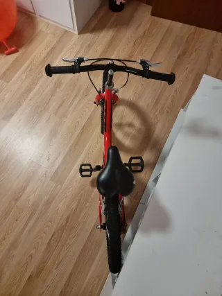 Bicicleta infantil roja SPEED 160