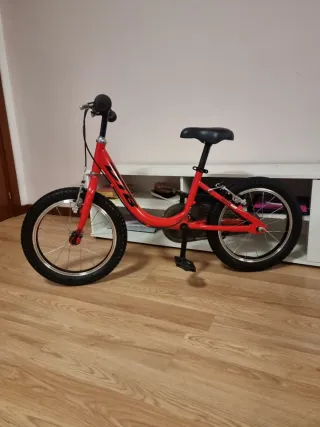 Bicicleta infantil roja SPEED 160
