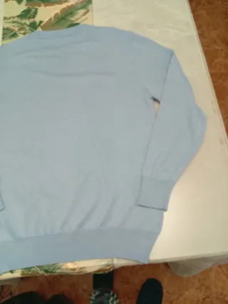 Jersey azul claro nuevo sin estrenar