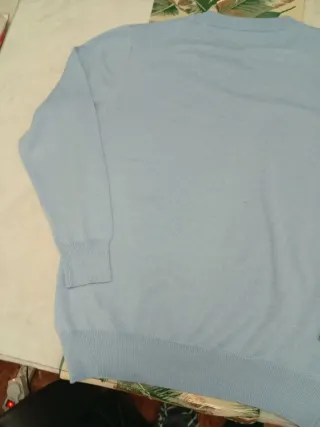 Jersey azul claro nuevo sin estrenar