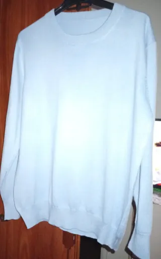 Jersey azul claro nuevo sin estrenar