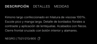 Kimono bordado con flecos • edicion limitada