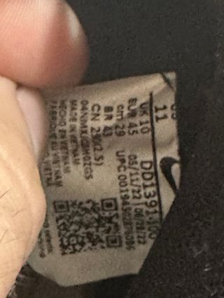 Nike Dunk Panda Uomo 45