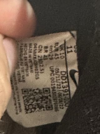 Nike Dunk Panda Uomo 45