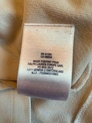 Polo Ralph Lauren e pantaloni Diadora