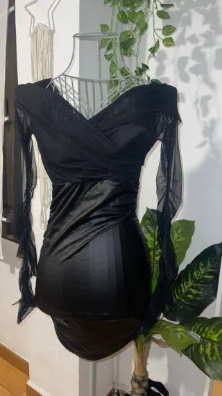 Vestido Negro Talla XS