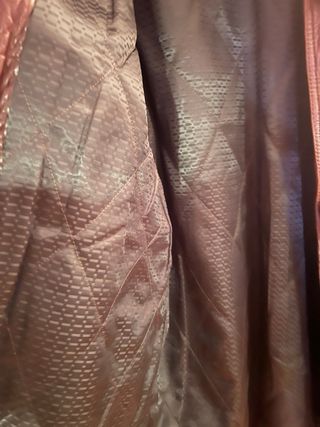 Trenca de cuero hombre marrón