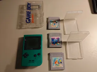 Nintendo Game Boy Pocket + 3 juegos