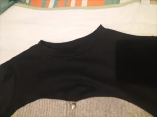 Camiseta manga larga gris y negra