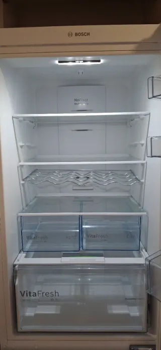 Frigorífico COMBI BOSCH Blanco NoFrost