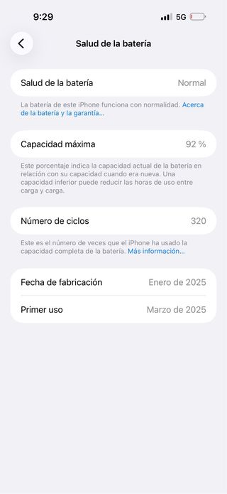 iPhone 16 Pro Max 256GB Blanco
