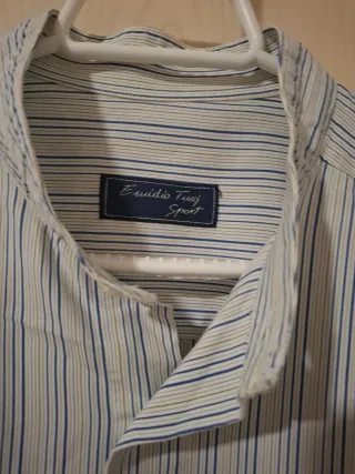 Camisa de rayas para hombre