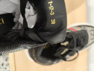 Zapatos GG en negro y multicolor, nuevos