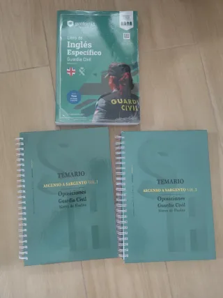 Temario sargento sierra de Huelva+ ingles preforti