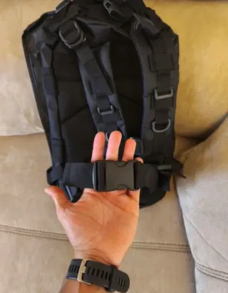 Mochila Táctica Militar 25L Negra