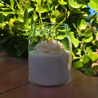 Vela aromática artesanal grande
