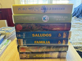 Lote 27Películas VHS; Ghost, Tomates Verdes Fritos