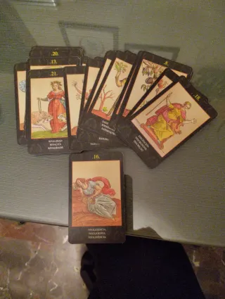 Lote 3 Oráculos Nostradamus, Sibila, Antica sibila