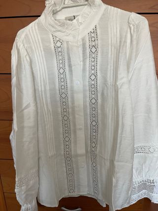 Camisa Rita Ros Blanca Nueva