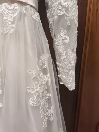 Vestido de Novia Encaje Corto