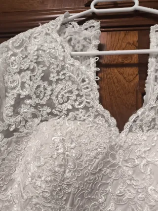 Vestido de Novia Encaje Corto