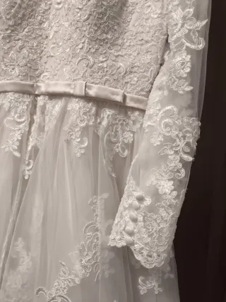 Vestido de Novia Encaje Corto