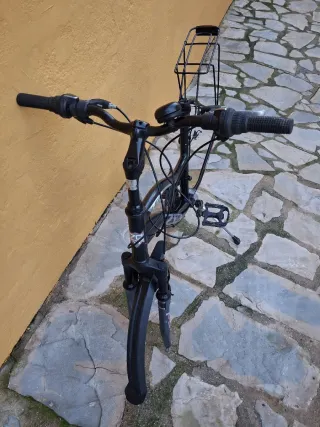 Cuadro Bici Aluminio Montaña y Piezas