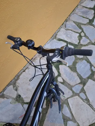 Cuadro Bici Aluminio Montaña y Piezas