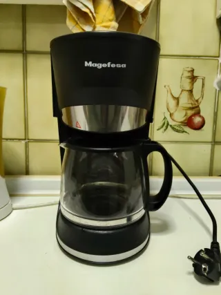 Cafetera Ristrett 12 tazas negra